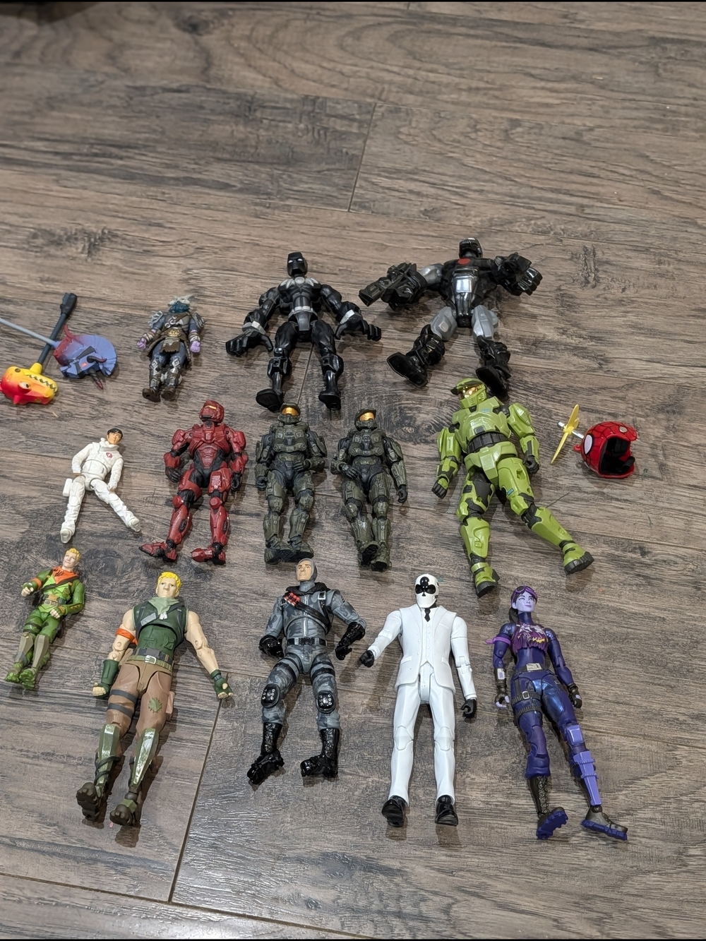 Assorted Kids Action Figures - Multi-Color Playset